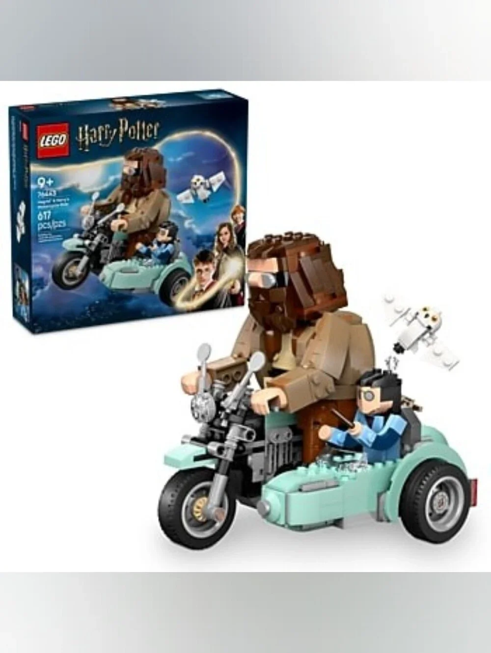 NIB LEGO Harry Potter Hagrid & Harry's Motorcycle Ride 76443 Hogwarts Wizarding